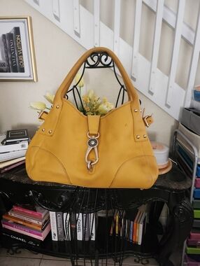 Dooney & Bourke Belvedere Logo Lock Shoulder Bag